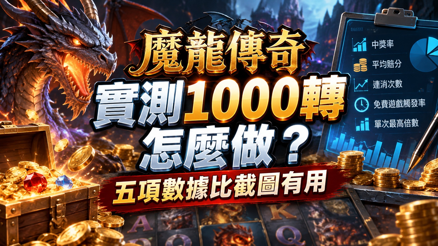 魔龍傳奇實測1000轉怎麼做？五項數據比截圖有用